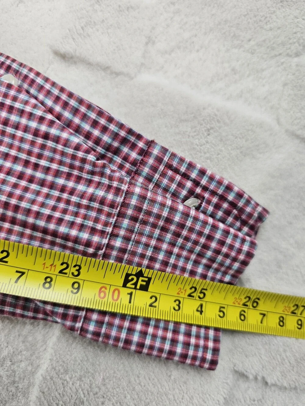 Polo Ralph Lauren Oxford Button Up Shirt Mens Large Plaid Red Long Sleeve Preppy